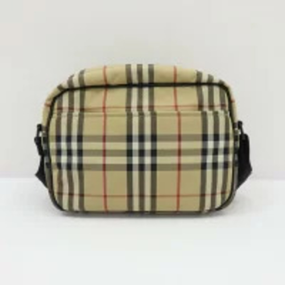 BURBERRY Check Shoulder Bag ROT - Picture 2 of 6
